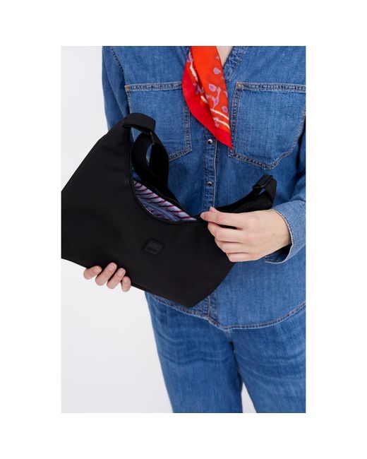 Lefrik Black Bico Bag Stripes