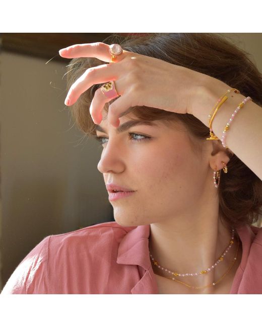 GEM BAZAAR Metallic Sands Earrings