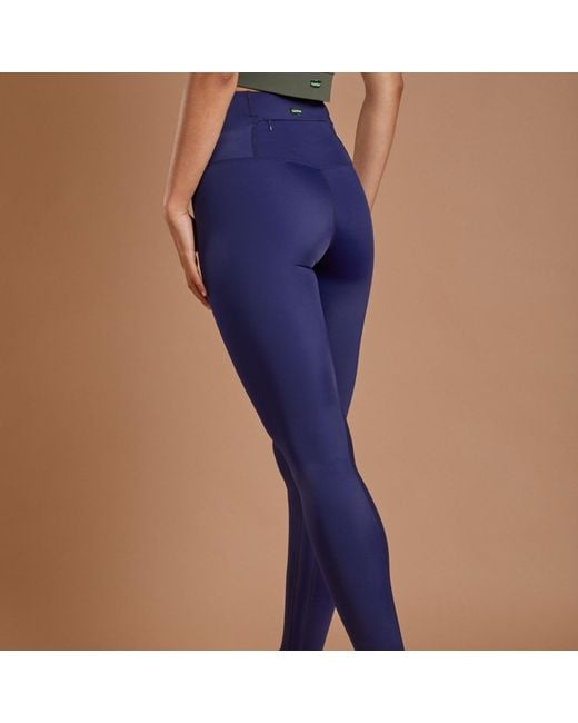 NUMBAT Blue Running Leggings
