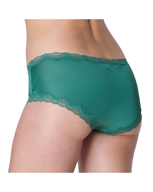 Uwila Warrior Green Soft Silk Briefs