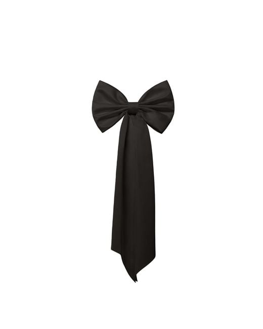 Tia Dorraine Black Statement Bow Belt