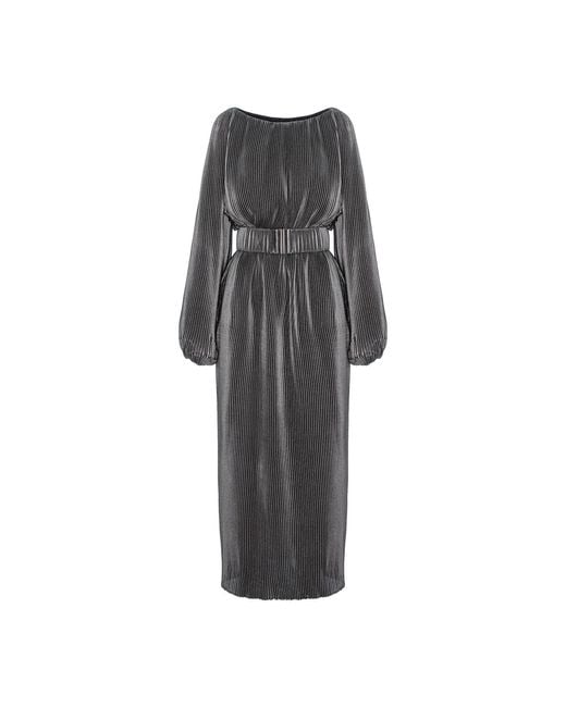 Silvia Serban Gray Dress