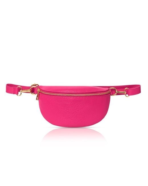 Betsy & Floss Pink Zadar Crossbody & Waist Bag