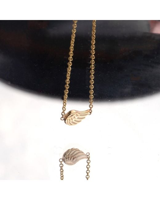 Maya Brenner Metallic 14K Asymmetrical Charm Necklace