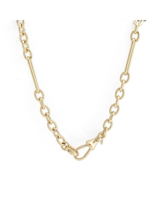 Hye Jane Jewelry Metallic Simone Double Clasp Trombone Chain
