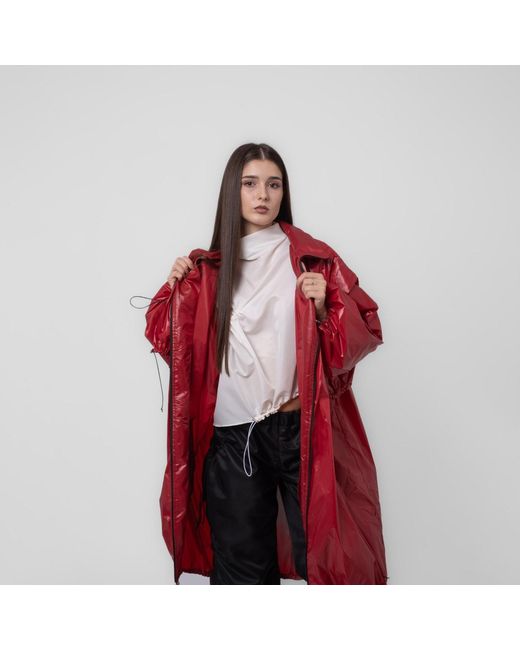 Enxhaline White Chenoa Parachute Off- Shirt
