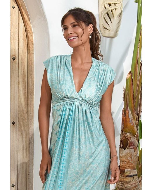 Chic by Lirette Blue Kimono Dress Guna