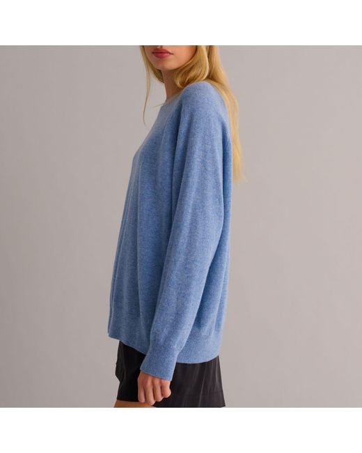 Mamu Dream Blue Chambray Cashmere Sweatshirt
