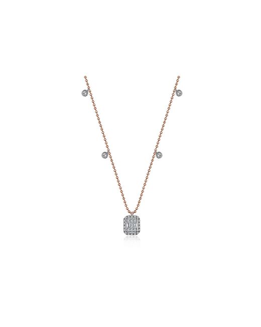 Reis Jewellery Black Rose Baguette Italiano Necklace