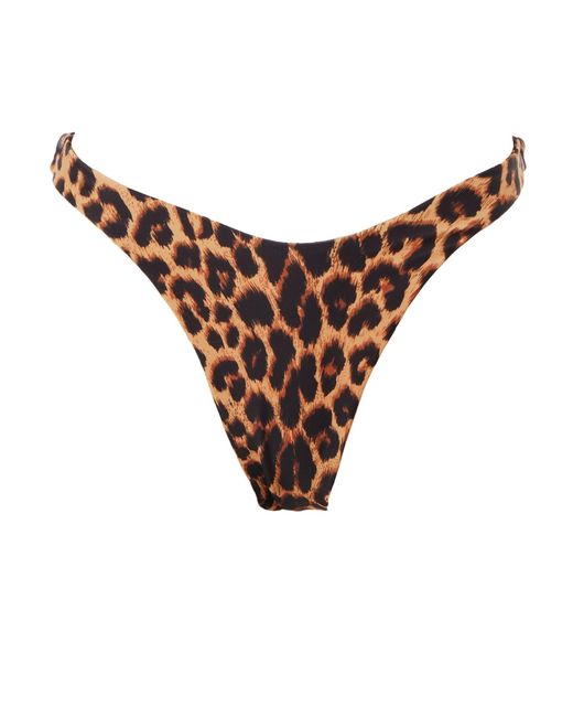 Siren Swimwear Brown Neutrals Siren Taylor Thong Bottoms