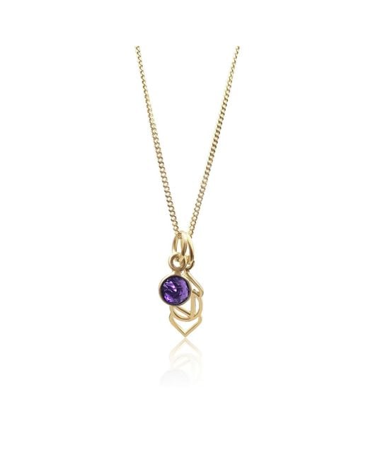 The Jewellery Store London Metallic Third Eye Chakra/Ajna Chakra Charm Necklace