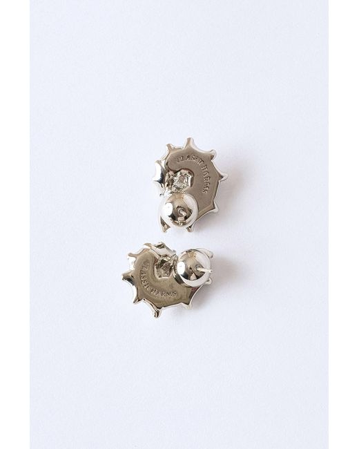 Classicharms Metallic Leah Shell Stud Earrings