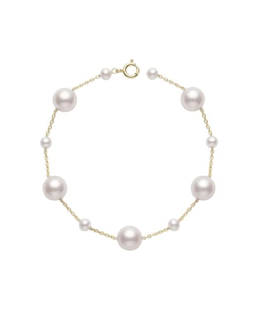 Lisa&Co. White Bracelet Organic Drip