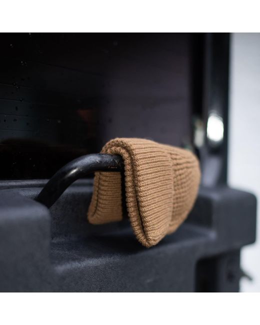 Paul James Knitwear Green Lightweight Cotton Docker Whitby Beanie for men