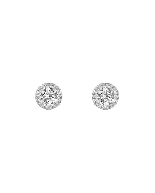 Arte Madrid Metallic Gemma Round Earrings