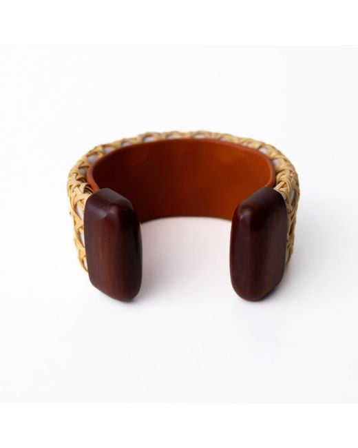 Whale Tail Weaving Orange Centre Street Cuff