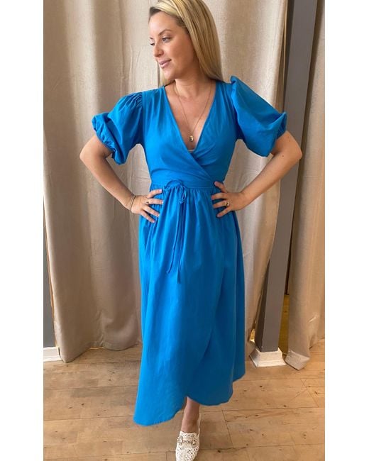 Lula-Ru Blue Belle Cotton Dress