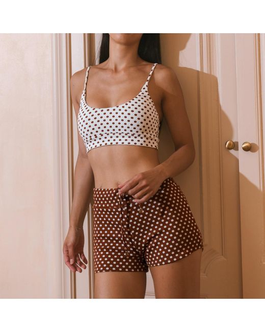 Befitnesslou Multicolor Short Cb Polkadot Comfy