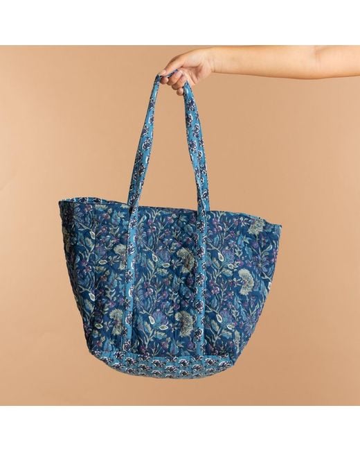 Inara Blue Lagoon Tote Bag