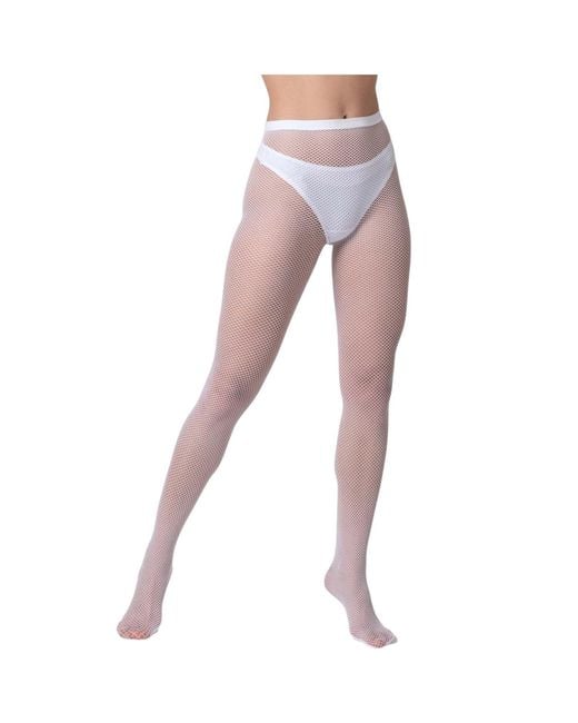 Hedoine Pink The Drama — Fishnet Tights