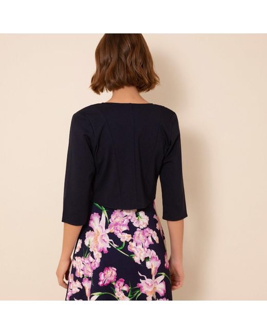 Alie Street London Blue Freya Bolero Midnight