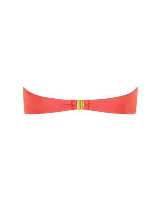 Adriana Pappas Designs Red Capri Top Coral Quartz