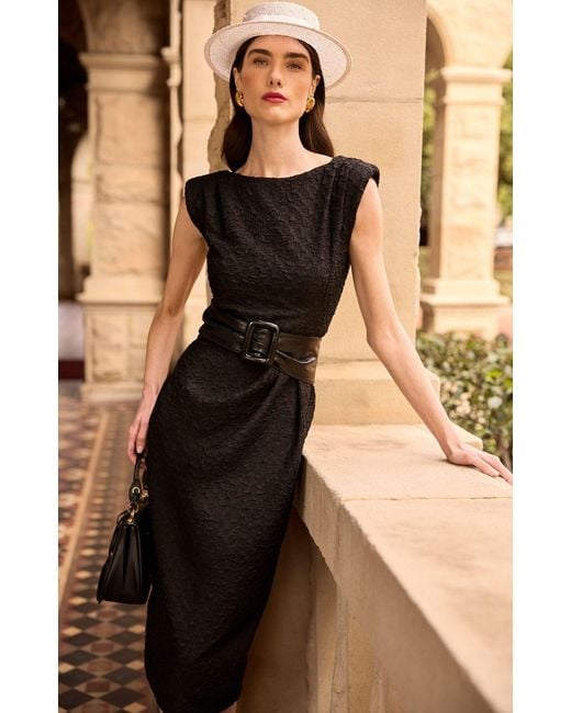 SACHA DRAKE Black Sofia Dress