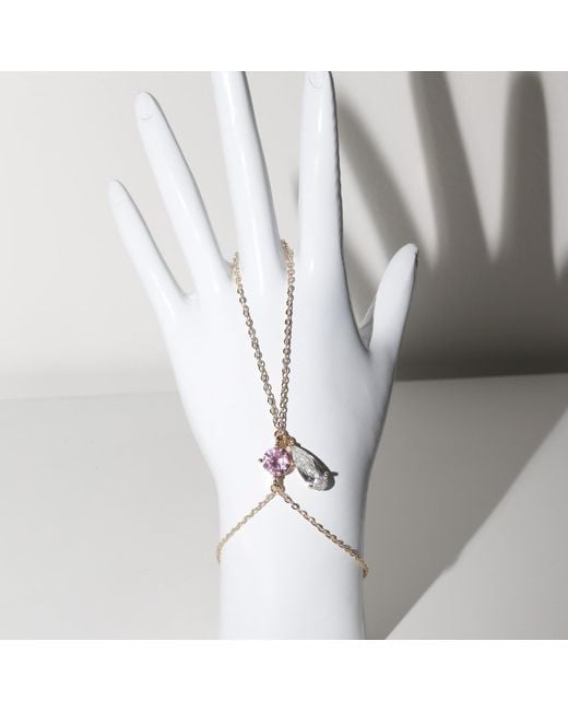 Studio Baloge Metallic Lumina Hand Chain