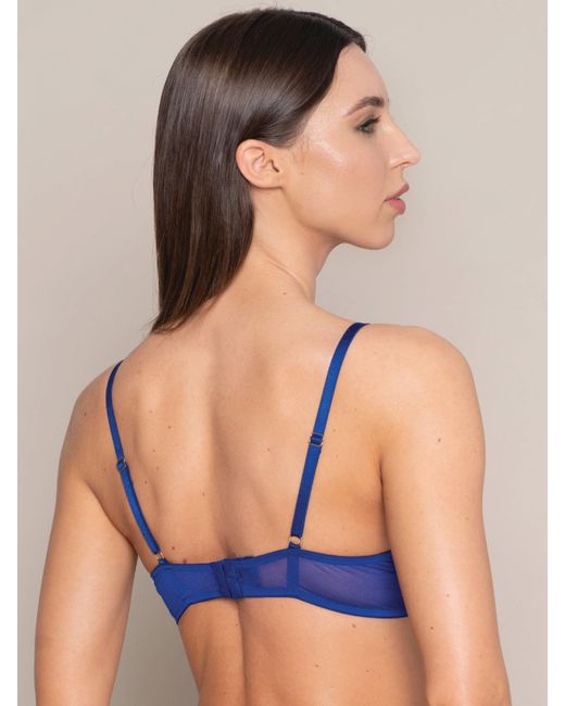 BonBon Lingerie Blue Pamela Ouvert Bra Royal