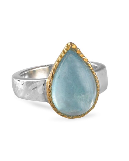 Emma Chapman Jewels Blue Lola Aquamarine Ring