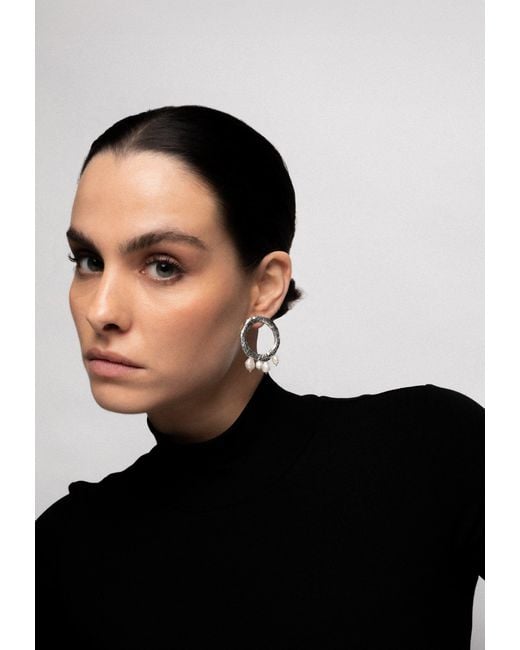 Lavani Jewels Multicolor Adara Pearl Earrings