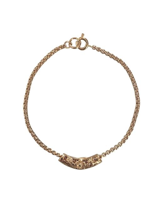 IN CAUDA VENENUM Metallic Dianthus Bracelet