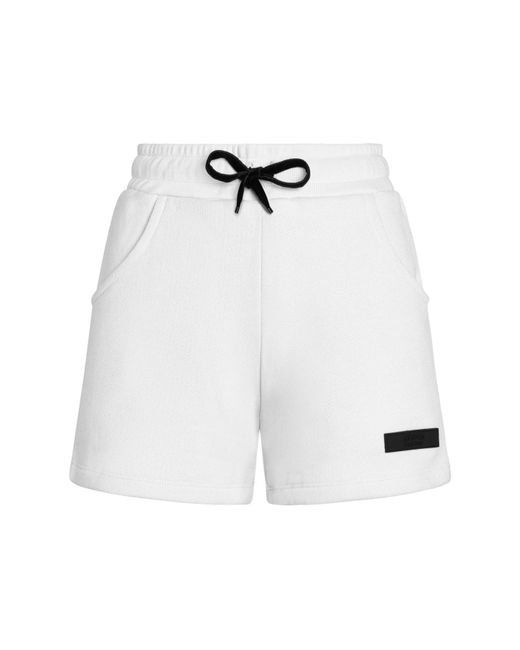 Modrn Studio White Neutrals Ultra-Soft Sweat Shorts