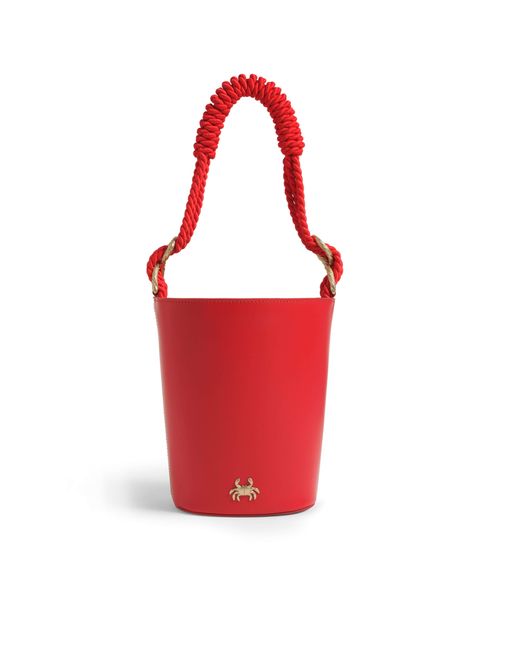 MYYAZ Red Ephesu Bucket Bag