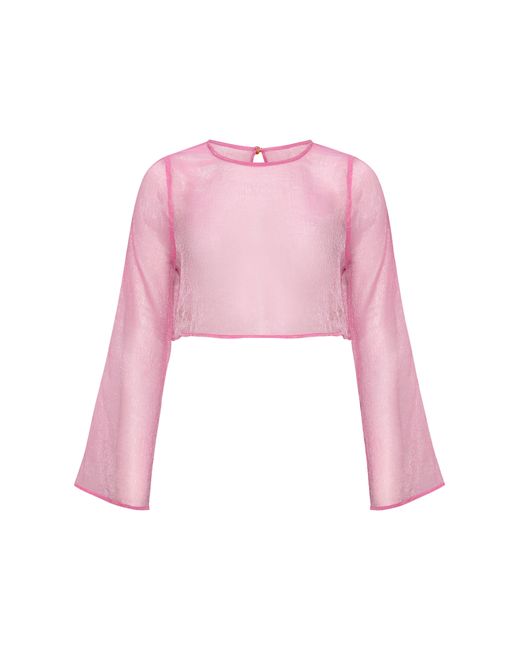 Adriana Pappas Designs Pink Vienna Top Pearl