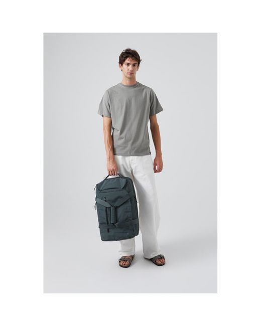 Lefrik Gray Wanderer Backpack Laurel Ripstop for men