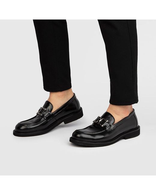 Ilvi Black Borska Florentic Leather Daily Shoe for men