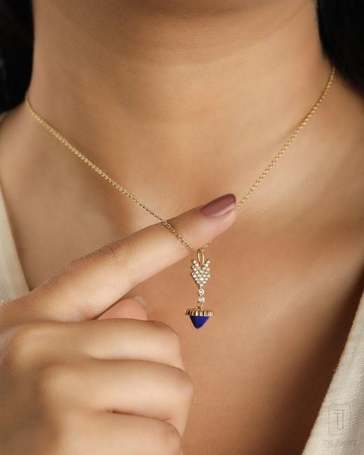 The Jewelz White Lapis Lightning Charm Gifting For