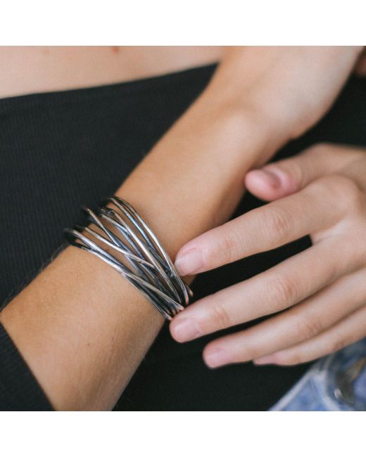 Marteliè White Thread Bracelet
