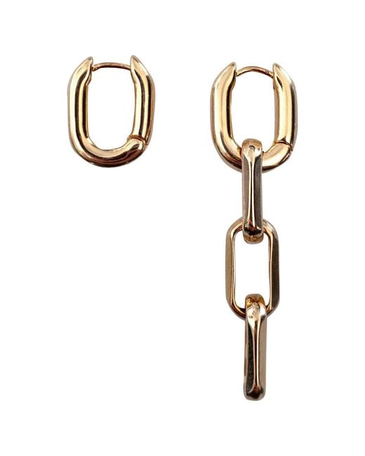 IN CAUDA VENENUM Metallic Shakti Earrings