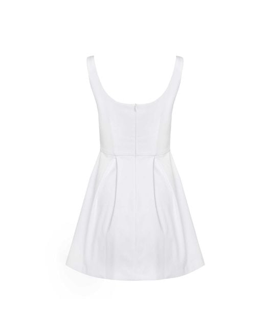 Forever Young the label White Mini Poplin Dress
