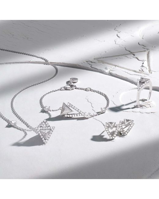 AWNL Metallic Triangle Meteorite Sterling Necklace