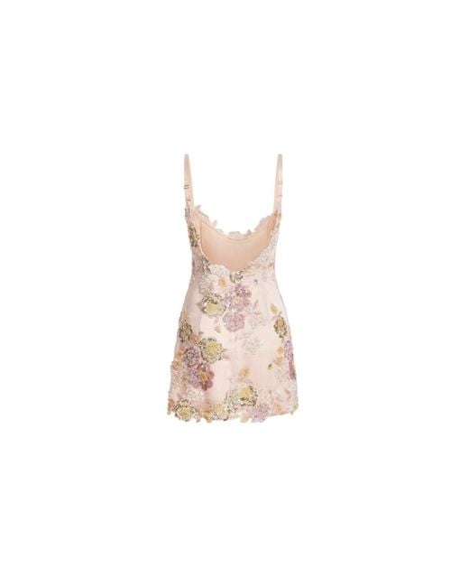 Scarlett Gasque Natural Eternal Bloom Mini Dress