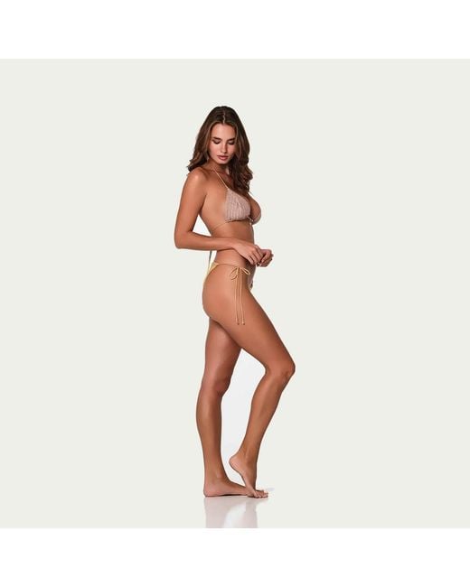 Cherina Beachwear Llc Pink Nora Top Crochet
