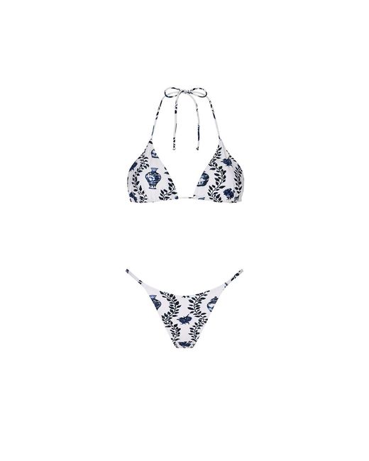Aguaclara White Dynastie Triangle Top