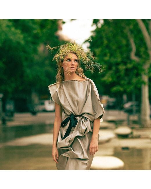 Miro Misljen Natural Neutrals Infinity Dress