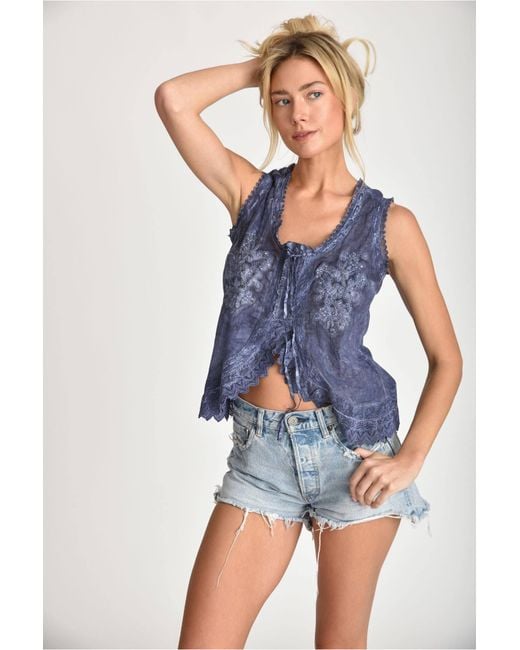 Muche Et Muchette Purple Cannes Top