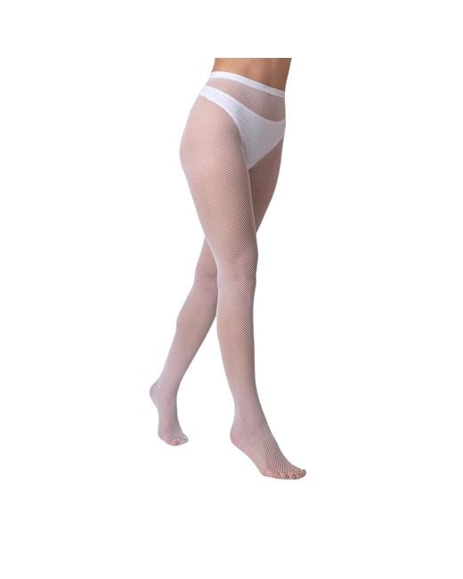 Hedoine Pink The Drama — Fishnet Tights