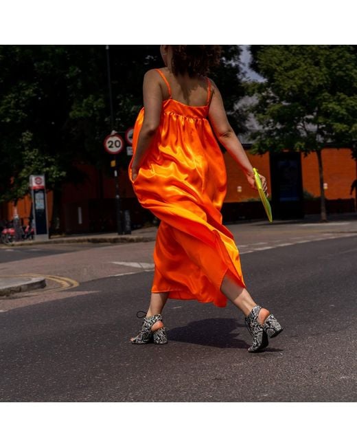 Blaise London Orange The Tawny Jumpsuit