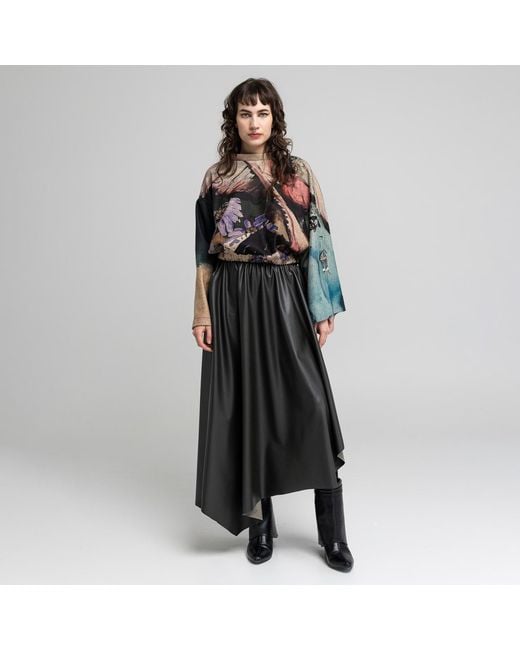 ARTISTA Blue Solara Oversized Pullover